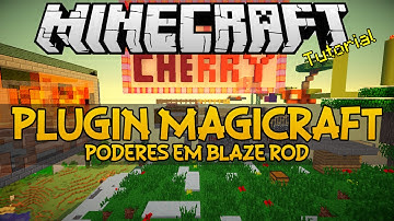 Plugin MagiCraft - Poderes em blaze rod Minecraft