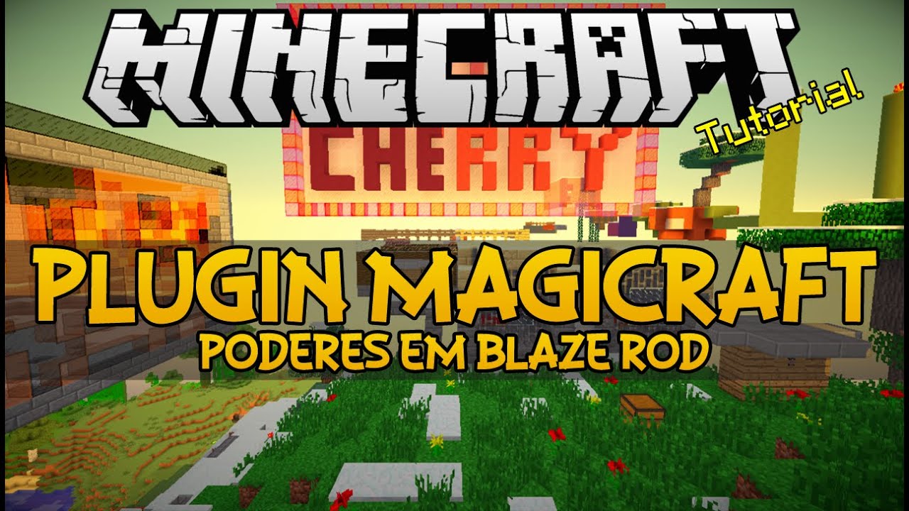 Plugin MagiCraft - Poderes em blaze rod Minecraft - YouTube