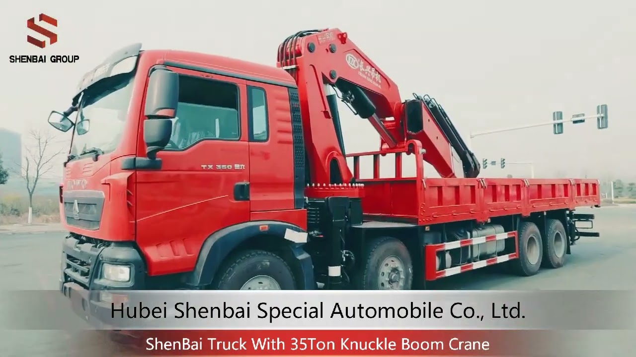 China ShenBai Special Automobile- Manufacturers Of 12-35Ton Knuckle Boom Crane