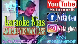 Karaoke Pop Nias - Akhari - Yusman Lase