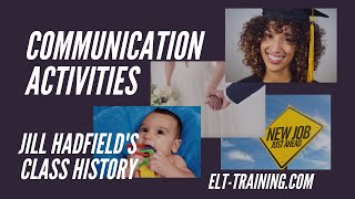 Jill Hadfield's 'Class History' activity
