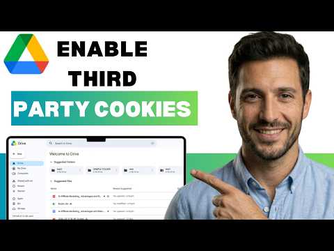How to enable third party cookies for Google Drive download  (full guide 2026)