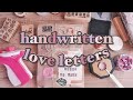 vintage-style letter | a special video for my human diary