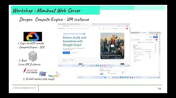 Membuat web server apahce-mysql-php di VM GCE