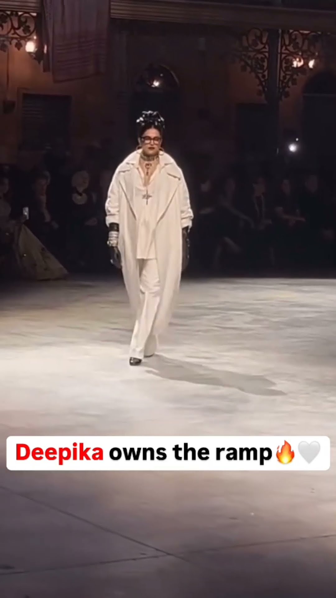 Deepika Padukone Slays the Ramp at Sabyasachi’s Anniversary! ?? #deepikapadukone