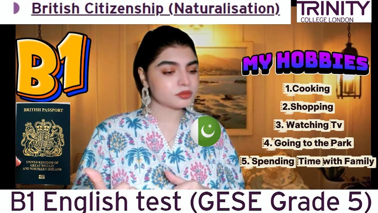 Тест по английскому языку B1 (GESE, 5 класс) | Британское гражданство SELT | Тринити-колледж Лонд...