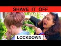 FAMILY LOCKDOWN VIDEO 2 - We shaved off part of Sofia's hair!  Family of FIVE in the South of France