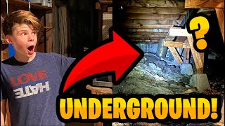 I DISCOVERED AN UNDERGROUND SAFE! *Exploring an old house*