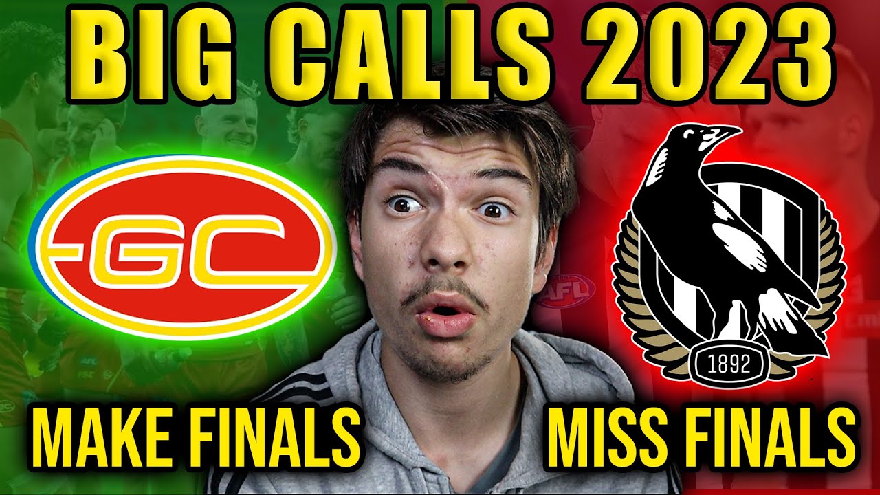 MASSIVE AFL BIG CALLS SEASON 2023!! - YouTube