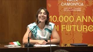 Priscilla Ziliani - Candidatura Valle Camonica Capitale Italiana della Cultura 2029