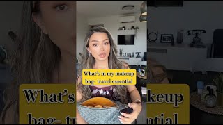 What’s in my makeup bag- travel essential #asianmakeup #asianmakeuptutorial #whatsinmymakeupbag