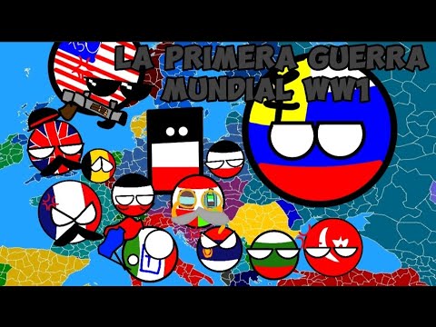 La Primera Guerra Mundial #countryballs #ww1