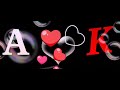 اغنية انت قلب قلبي على حرف A K شاشة سوداء تم الطلب 