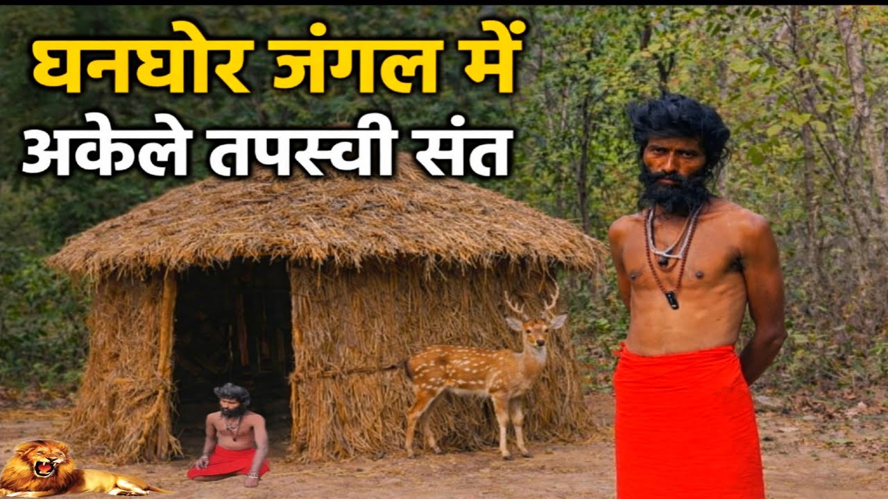 Chitrakoot के जंगल में एक बाल बैरागी संत अकेले रहकर करते है तपस्या // बाल बैरागी संत के दर्शन