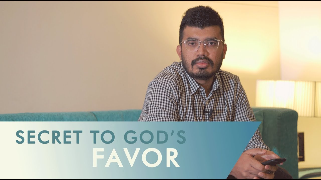 Secret to God's favor - Pr. Hari Rao - YouTube