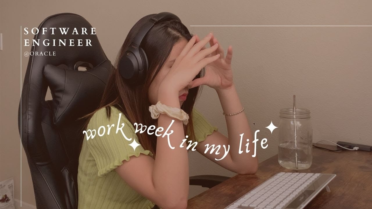 Work Week In My Life | Software Engineer at Oracle👩🏻‍💻 - YouTube