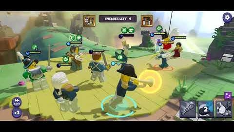 Lego Legacy Heroes Unboxed Mighty Empire Tier II Coasts Ahead complete