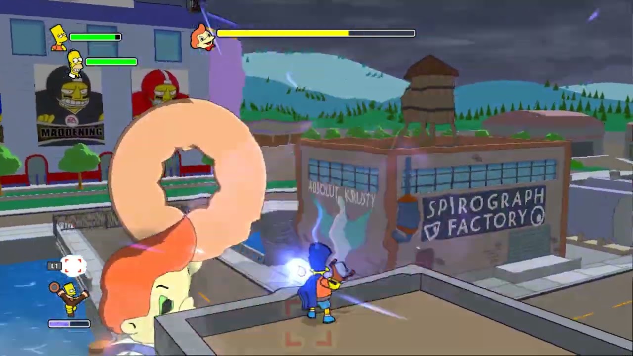 the simpsons game episodio 9