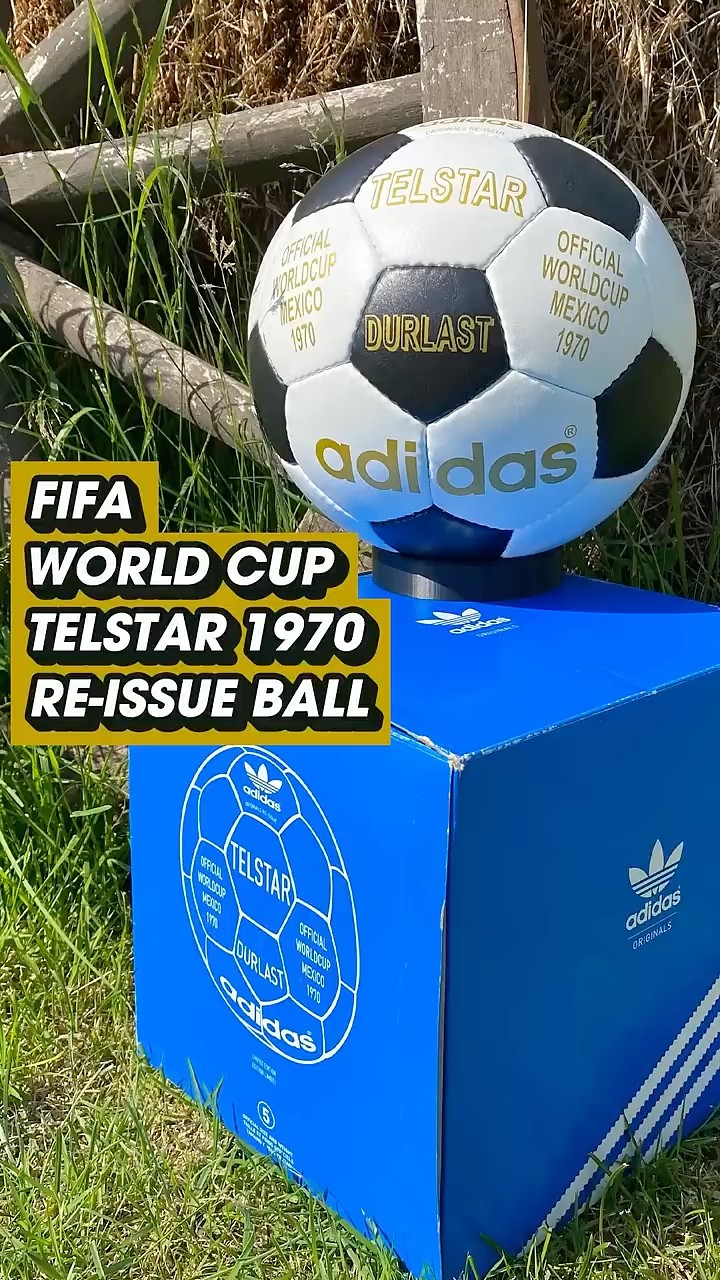 Telstar 1970 FIFA World Cup Re-Issue Ball #football #adidas