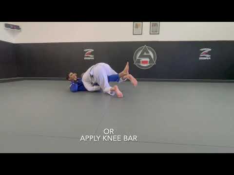 Knee Bar from De La Riva Sweep