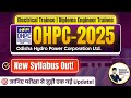 🚨OHPC DET &amp; ET New Syllabus Out 2025 | Electrical Trainee/Diploma Engineer Trainee Official Syllabus