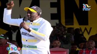 Ruto's message to Uhuru, Raila in final campaign speech at Nyayo Stadium | FULL VIDEO