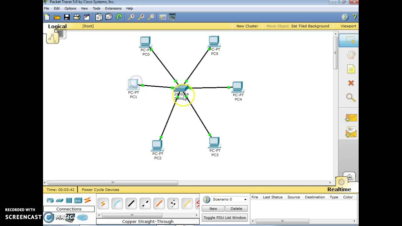 crear una vlan en packet tracer - YouTube