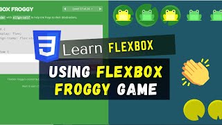 🎮 How to Play Flexbox Froggy Game | Best Way To Learn Flexbox CSS (Complete all 24 Levels SOLVED 🔥🔥) screenshot 3