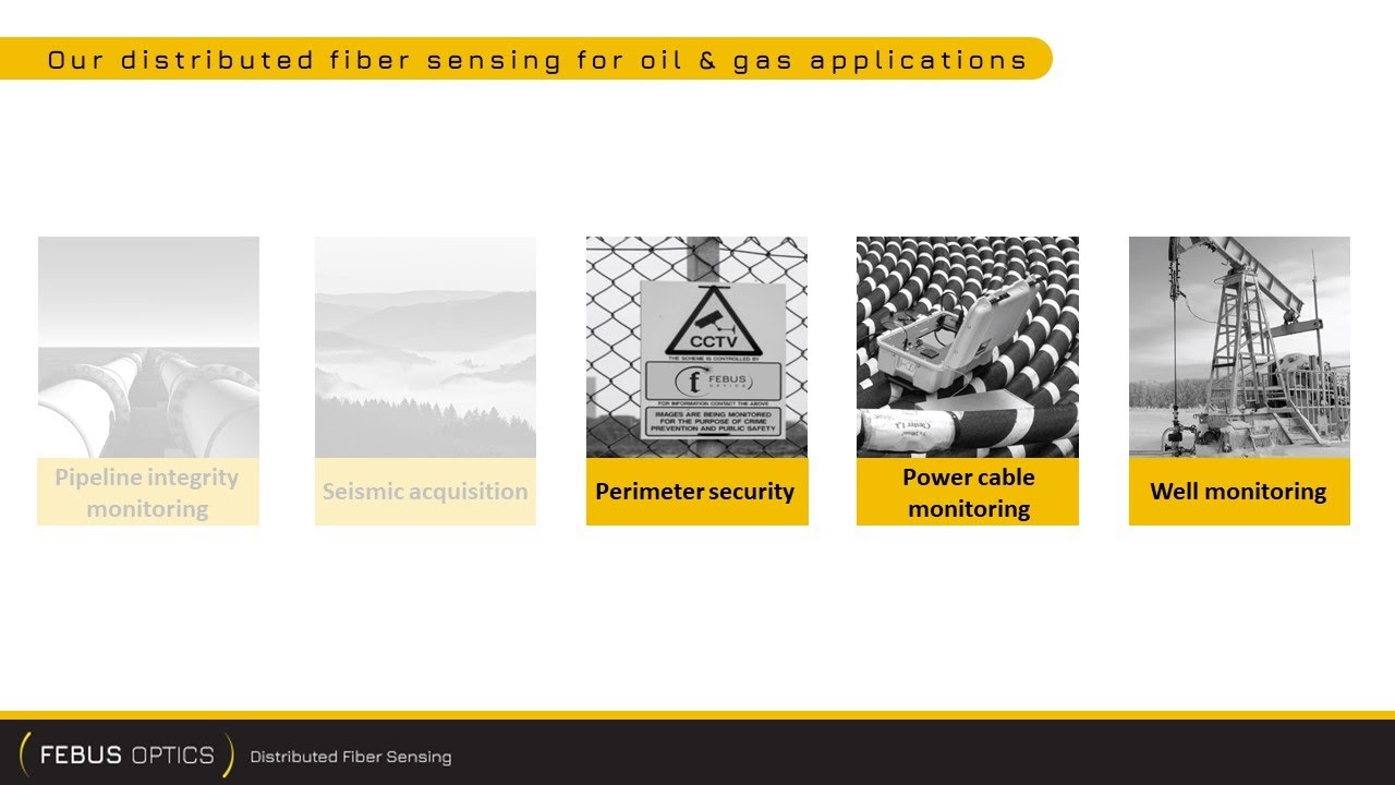 FEBUS Optics: Perimeter Security, Power Cable Monitoring and Well Monitoring