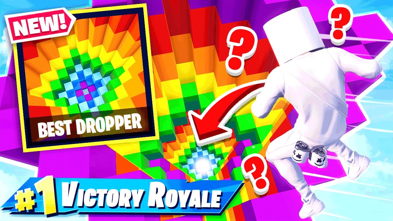 insane musical dropper new game mode in fortnite battle royale video mas popular - ask fortnite dropper where should i land