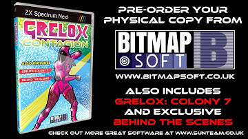 Grelox Contagion - ZX Spectrum NEXT - Pre-order Trailer
