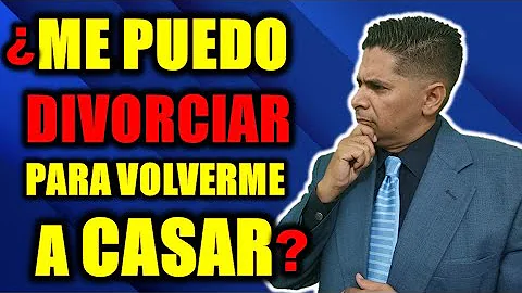 ¿Es bíblico divorciarse y volverse a casar?