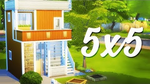 5X5 CHALLENGE | THE SIMS 4 // SPEED BUILD