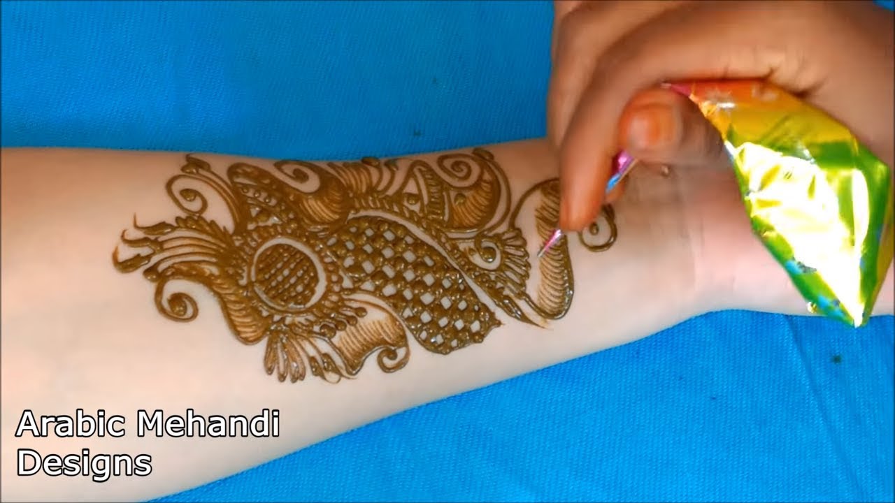 Arabic Mehndi Design 2018 Simple And Easy Front Hand