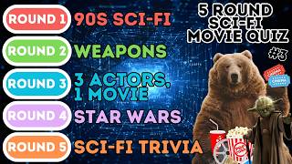 5 Round Sci-Fi Movie Quiz | 90s Sci-Fi, Star Wars, Trivia, Weapons & 3 Actors 1 Movie (3)