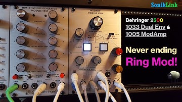 SonikLink - Behringer 1033 Env & 1005 Mod Amp 2500 Series