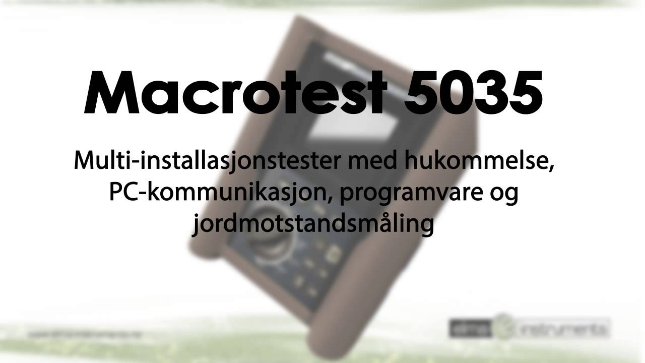 VIZ - Macrotest 5035