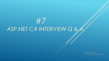 Asp.Net C# Interview Question & answer|What is polymorphism?||What is properties & Indexers?