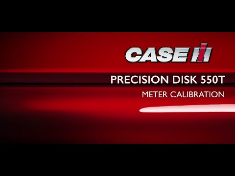 Precision Disk 550T Meter Calibration