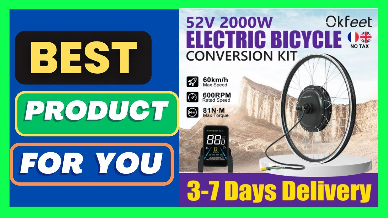 ESOULBIKE 52V 2000W ebike conversion Kit