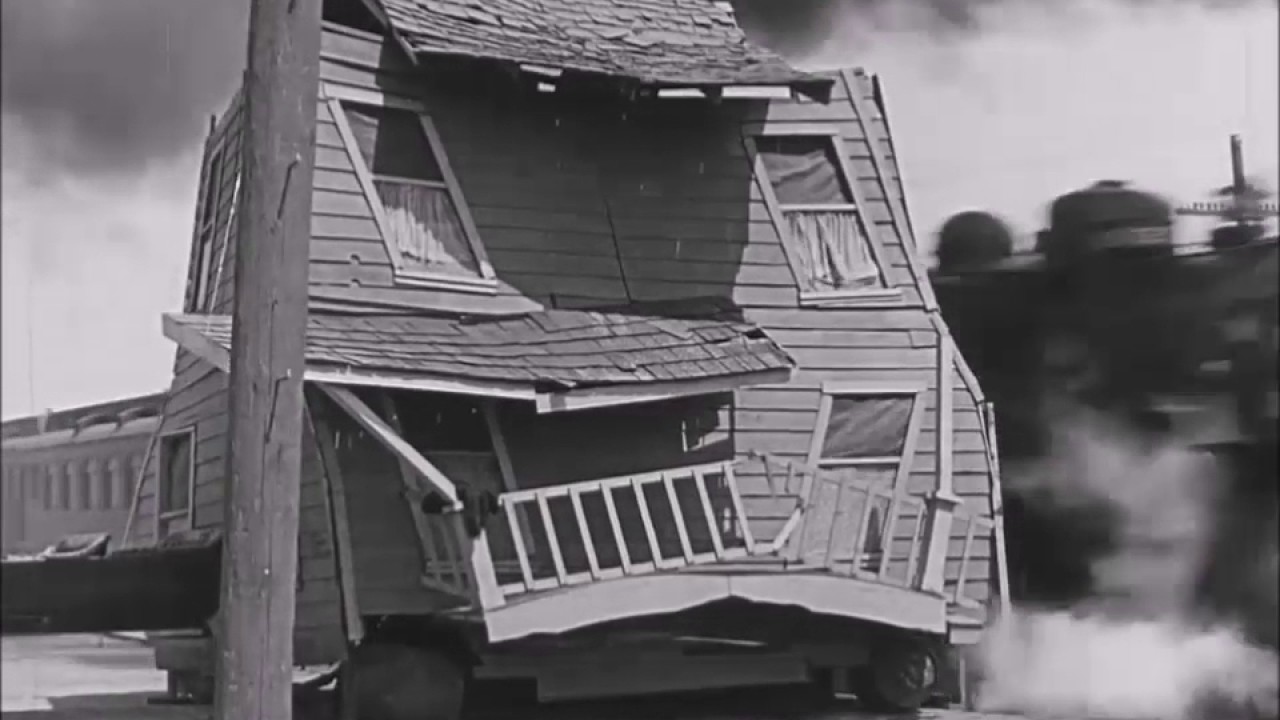 Buster Keaton One Week 19 Broken House Youtube