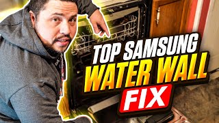 SAMSUNG WATER WALL DISHWASHER NOT CLEANING BOTTOM RACK | ARM NOT MOVING