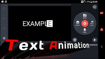 How to create a MOTION GRAPHICS TEXT REVEALS in Kinemaster | Kinemaster Tutorials | WZR KA BOY