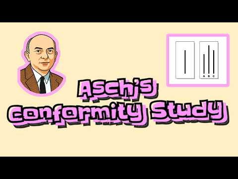 Asch's Conformity Study - A Classic Psych Minute
