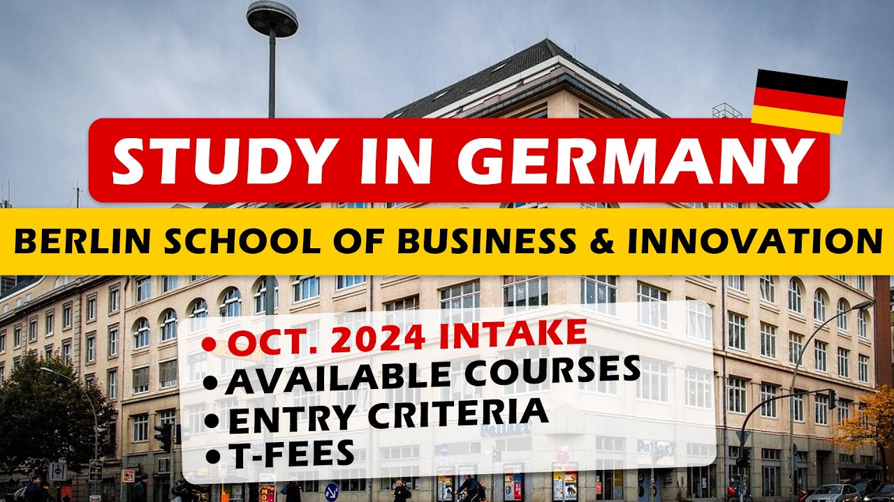 Study in Berlin Berlin School of Business & Innovation Oct. 2024