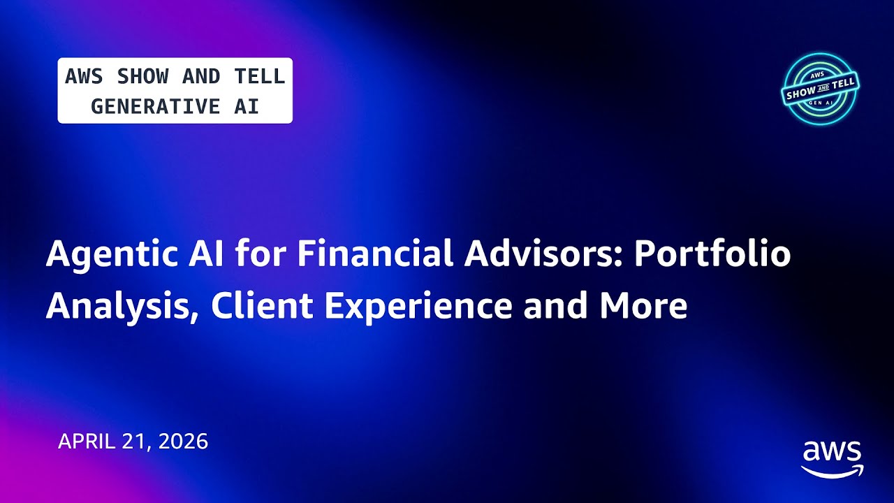 Agentic AI for Financial Advisors: Portfolio Analysis, Client Experience and More