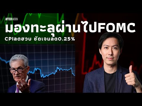 ⁣ตลาดตอบรับ มองผ่านไปFOMC - AfterMoon 12/9/67