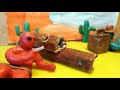 Clay duelclaymation fightwestern animation