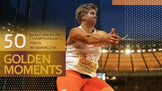 Hammer queen Anita Wlodarczyk WINS her 4th title | 50 Golden Moments
