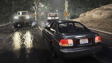 GTA 5 Expand And Enhanced Graphics Mod 2022 With Next Level Ray tracing Gameplay On RTX3080 4K60FPS